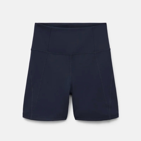 Girlfriend Collective Skyline High-Rise Run Short, Size Small, Navy Blue NWT - Picture 11 of 11